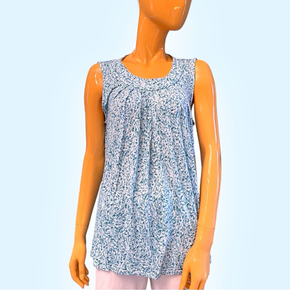 CROFT & BARROW Sleeveless Smock Tank Top